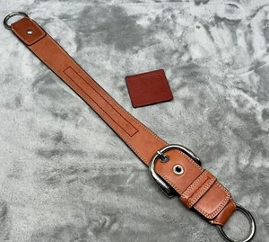 Coach Leather Replacement Shoulder Strap Burnt Orange - Picture 1 of 12
