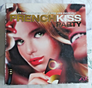 jeu de société vintage FRENCH KISS PARTY pour les 16 ans et plus.  Jeu coquin