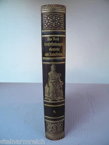 1892 Buch der ERFINDUNGEN, GEWERBE und INDUSTRIEN Otto Spamer Leipzig+Berlin - Bild 1 von 1