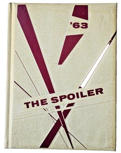 1963 The Spoiler Grafton High School Yearbook Annual North Dakota - Picture 1 of 4