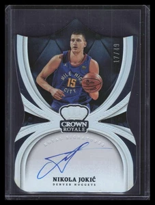 2021-22 Crown Royale Royal Signatures 11 Nikola Jokic Auto 17/49 - Picture 1 of 2