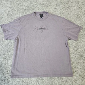 Jordan x A Ma Maniere Embroidered Tee T-shirt Brown Mens Size XXL  - Picture 1 of 8