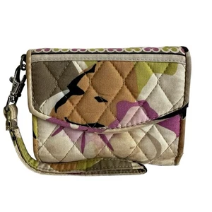 Vera Bradley Portobello Road Super Smart Wristlet Geldbörse mit Flecken & Schmutz - Bild 1 von 11