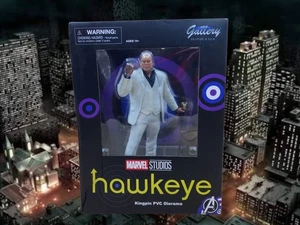 Diamond Select Marvel Studios Hawkeye Kingpin Wilson Fisk PVC Diorama 10" Figur - Bild 1 von 9