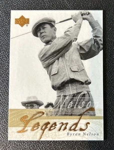 2002 Upper Deck Legends Byron Nelson #52 PGA Golf Card - Picture 1 of 2
