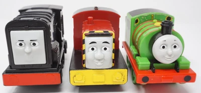 3 Thomas The Train My First Push Along Friends Toy Trains Percy Diesel Salty - Image 1 of 4