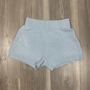 Moon & Madison Blue Knit Women's Casual Shorts XS - Cozy Summer Loungewear - Picture 1 of 4