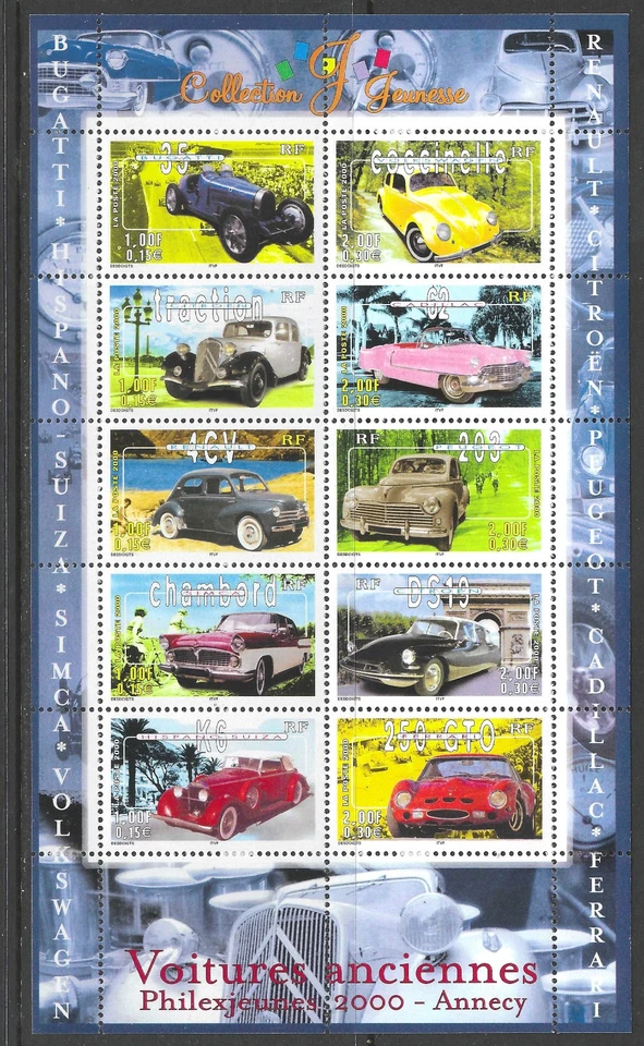 France # 2770 MNH PO Fresh & Flawless Mini Sheet! ('25 SCV $7.50) - Image 1 of 1