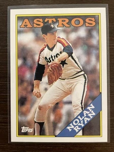 Tarjetas Topps Nolan Ryan 2010 que tu mamá tiró inserto #CMT-37 1988 Topps - Imagen 1 de 2