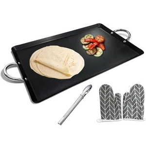 LetFeng 26” Double Burner Griddle Nonstick Double Burner Stainless Steels Sto... - Picture 1 of 7