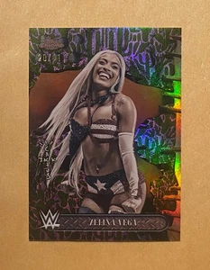 2025 Topps Chrome x Cactus Jack #38 Zelina Vega Base Refractor Parallel #20/41 - Picture 1 of 2