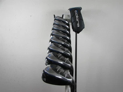 Cobra Golf T-RAIL '21 Combo Iron Set 4H,5-PW,GW,SW Stiff Flex Graphite Shafts - Image 1 of 4