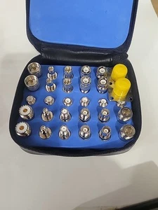 Test Probes Inc. TPI-3000 Coax RF Adapter Kit COMPLETE 30 Pcs. plus case - Zdjęcie 1 z 5