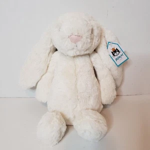 Peluche Jellycat London Mediano Tímido Crema Conejito BAS3BC 12" - Imagen 1 de 13
