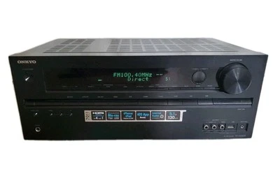 Onkyo TX-NR509 AV 5.1 Receiver Amplifier - Switches On Untested Read Description - Image 1 of 4
