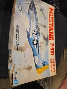 MPC Mustang P-51D 1/24 2-3502 offener Modellbausatz kann Fehlteile haben - Bild 1 von 24