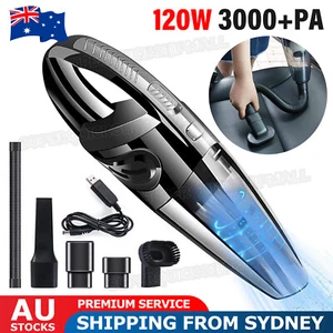 Home Rechargeable Car Vacuum Cleaner Wireless Handheld Vaccum Cleaner Wet Dry - Picture 1 of 10