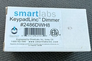 Smartlabs KeypadLinc dimmer 2486DWH8 6 button - Picture 1 of 3