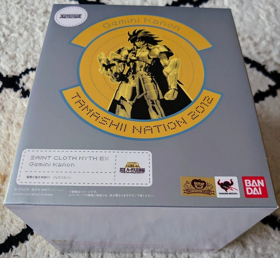 Figura Saint Seiya Myth Cloth EX Gemini Kanon Tamashii Nation 2012 Japón Nueva Foto 1 de 4