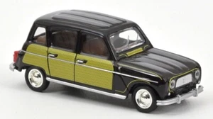Norev RENAULT 4 PARISIENNE 1963 BLACK & YELLOW 1:64 - Foto 1 di 1