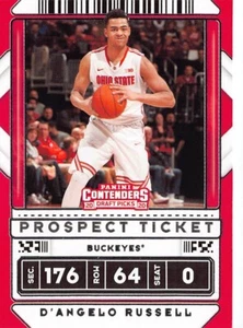 Panini Contenders 2020-21 selecciones de draft variaciones #37 D'Angelo Russell p2s-31324 - Imagen 1 de 2