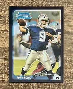 2003 Bowman Chrome Tony Romo #144 Rookie RC - Foto 1 di 1