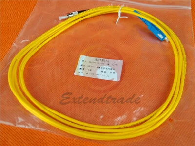 1PCS ST-SC Singlemode Simplex Fiber Optic Cable Adapter 3Meters NEW - Image 1 of 4