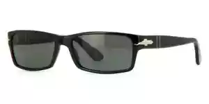 Neu Original PERSOL PO2747S 95/48 SCHWARZ/POLARISIERT GRÜN 57 MM - Bild 1 von 2
