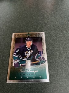 1996 Donruss Elite Paul Kariya #31 Mighty Ducks