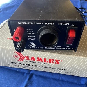 Samlex Electric SPS-1204 Regulated Power Supply 110-120VAC 13.2VDC 3.5AMP - Picture 1 of 13