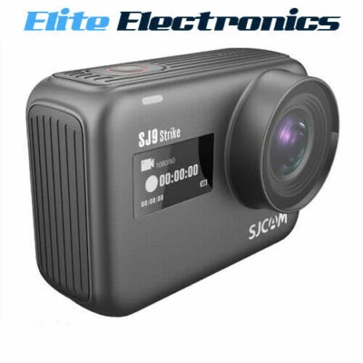 SJCAM SJ9 STRIKE Waterproof 4K Action Camera GYRO Stabilisation Black - Image 1 of 4
