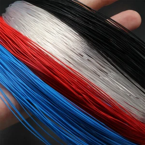 Single Core versilbert Kupferdraht PTFE Isolation Kabel 30AWG/28AWG~0.5mm² - Picture 1 of 7