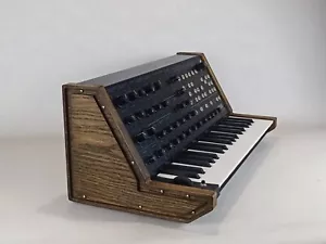 Korg MS-20 Mini Rack Echtholz Ständer Seitenteil Holz Eiche - Bild 1 von 7
