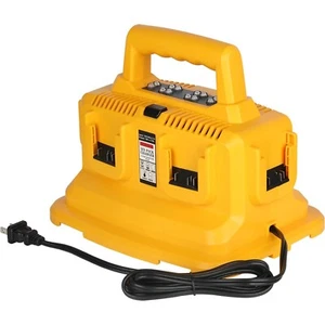 6-Port DCB104 Fast Charger For DEWALT 20V/60V Max Lithium Battery DCB205 DCB206 - Picture 1 of 13