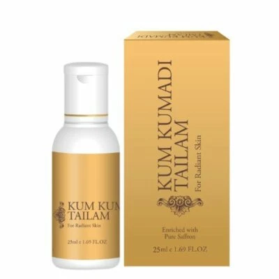 Kum Kumadi Tailam Oil For Blemishes & Scars For Radiant Skin 25 ml - Image 1 of 4