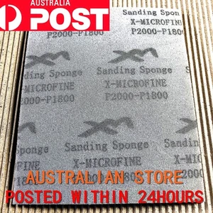 XM Softback Sanding Sponge - Ultrafine #1800—#2000 Grits (Size: 114mm x 139mm) - Picture 1 of 2