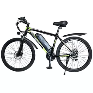 DEEPOWER Electric Bike 12.8Ah Bicycle 48V MTB e-Bike Brushless Motor NEW - Picture 1 of 16