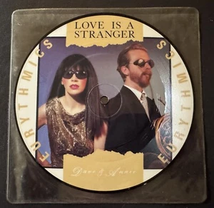 Eurythmics - Love Is A Stranger / Monkey Monkey (1983 UK 7" Picture Disc) - Picture 1 of 2