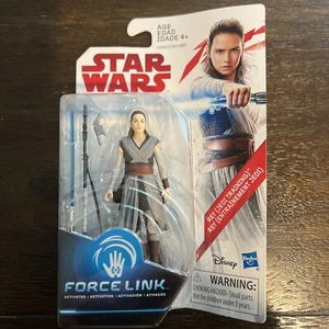 Star Wars Force Link Rey Jedi Training Action Figure Hasbro 4+ Nuovo con scatola suoni - Foto 1 di 2