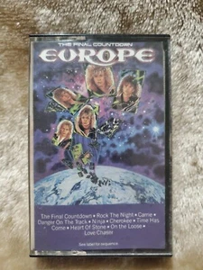 Europe The Final Countdown Cassette - Picture 1 of 5