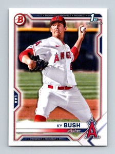 2021 Bowman Draft #BD-149 Ky Bush   FBC