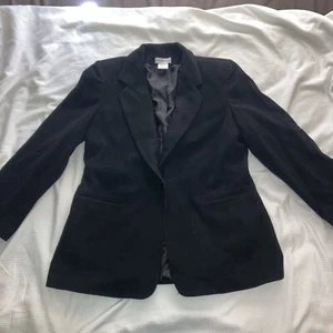 Blazer deportivo Harve Bernard de lana, nailon, mezcla de cachemir para mujer 14 negro - Imagen 1 de 8