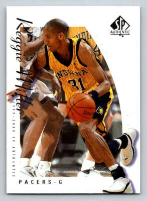 1999-00 SP Authentic #32 Reggie Miller (ref 199970) - Image 1 of 2