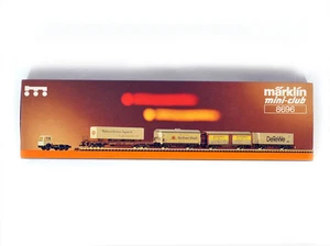 1 ONE MARKLIN Mini-Club 8696 Z GAUGE DB "BERLIN" FREIGHT CARS SET - Picture 1 of 2