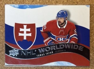 2020-21 Upper Deck NHL Worldwide Tomas Tatar #WW-28 - Picture 1 of 2