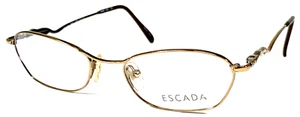 ESCADA E327 BBY NOS Italy Copper Brown Eyeglasses Frame 50-17-135 - Picture 1 of 11