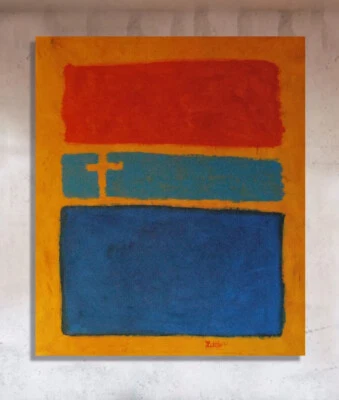 Mark Rothko Inspired, 72” X 60”,extra Large,abstract, XXL, Painting, Giant 48 - Image 1 of 4
