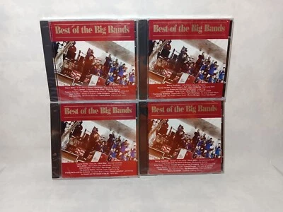 Best Of The Big Bands CD Оригинальные Записи ЗАПЕЧАТАННЫЙ Лот из 4 Различных Исполнителей - Изображение 1 из 4