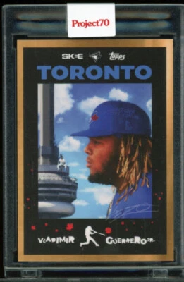 2021 Topps Project 70 “dj skee” VLADIMIR GUERRERO JR factory sealed - Image 1 of 2
