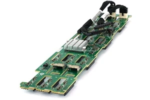 647407-001 HP 12-BAY 3.5" LFF BACKPLANE FOR HP PROLIANT DL380P G8 - Photo 1/7
